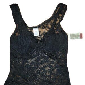 Cabaret Black Lace Sleep Cami Top || 32C NWT